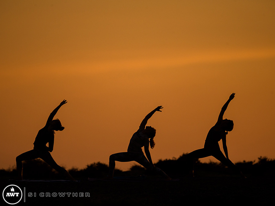 yoga-sunset