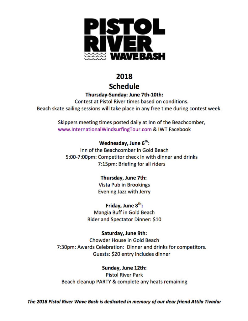 Pistol River Wave Bash 2018 International Windsurfing TourInspiring