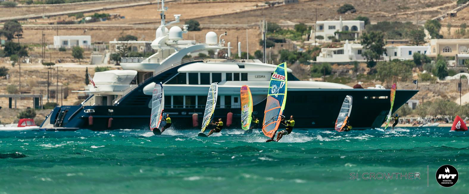 Day 3 of the Paros Wind Odyssey International Windsurfing TourInspiring the Future of Our Sport